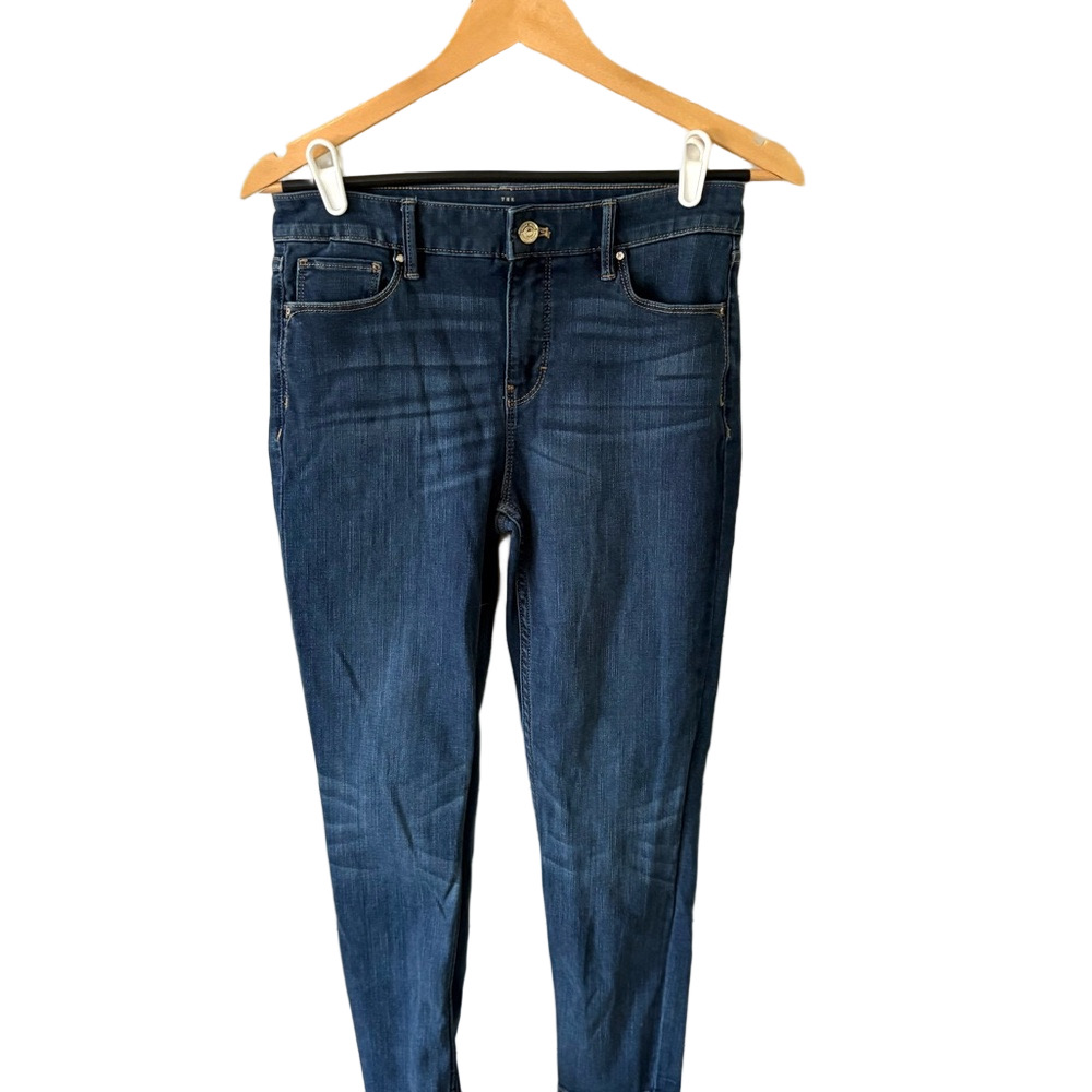 White House Black Market Dark Blue Skinny Jeans